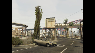 Illustration for article titled GTA V graphics errors galore.